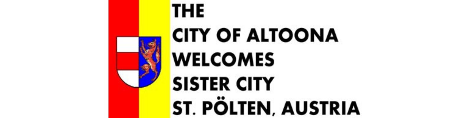 st polten flag and welcome