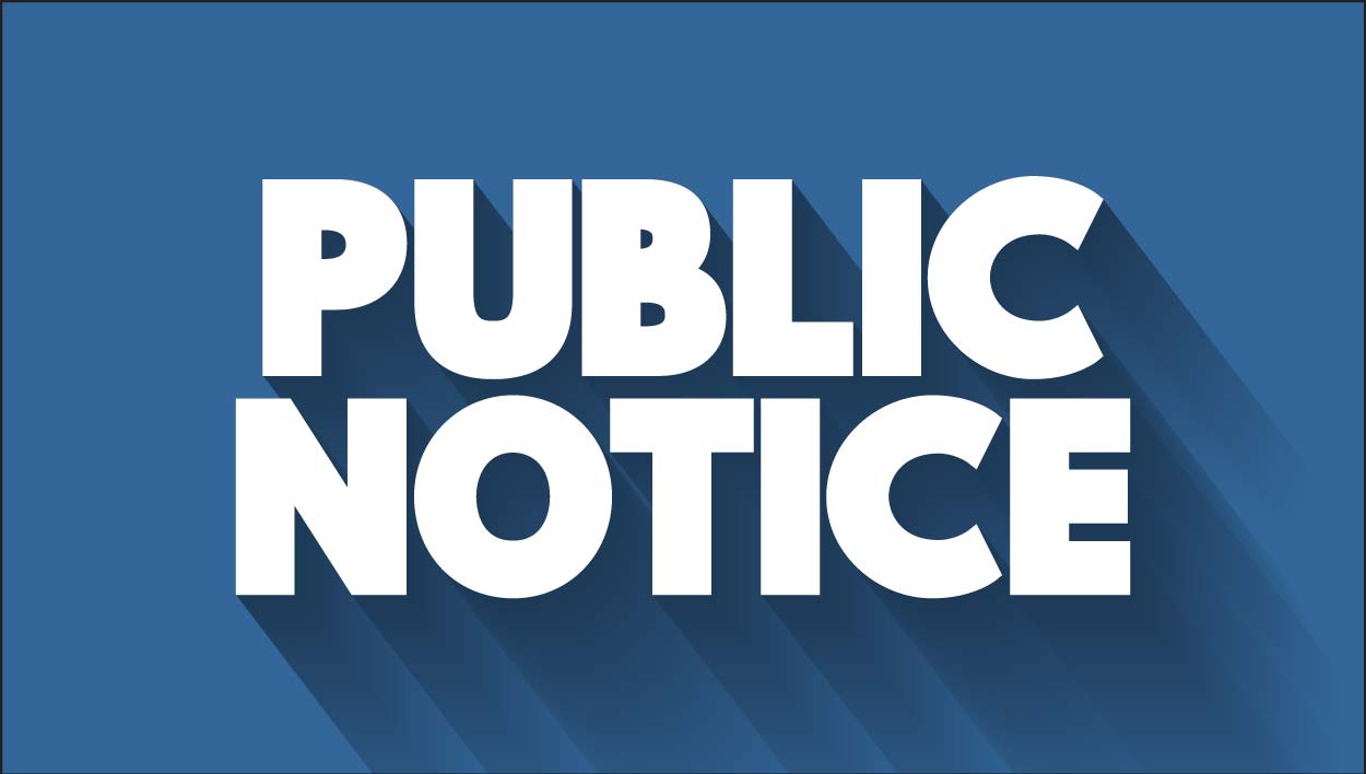 Public Notice Public Notice