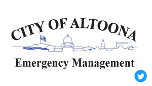 City logo with Twitter icon.