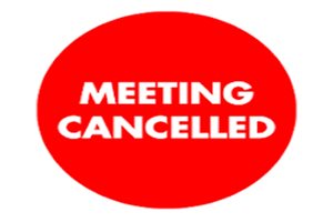 Meeting Cancelled Button