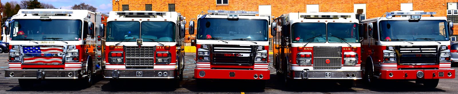 Altoona Fire Department fire trucks.