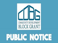 cdbg home public notice sign