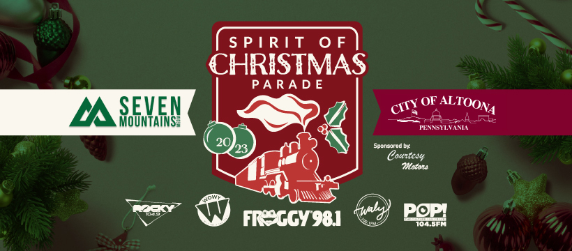 Parade graphic with train Parade graphic with train